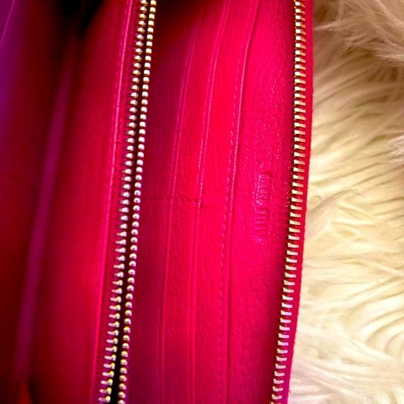 Authentic Miu Miu Long Zip Wallet. Made in Turkey! - Picture 9 of 10